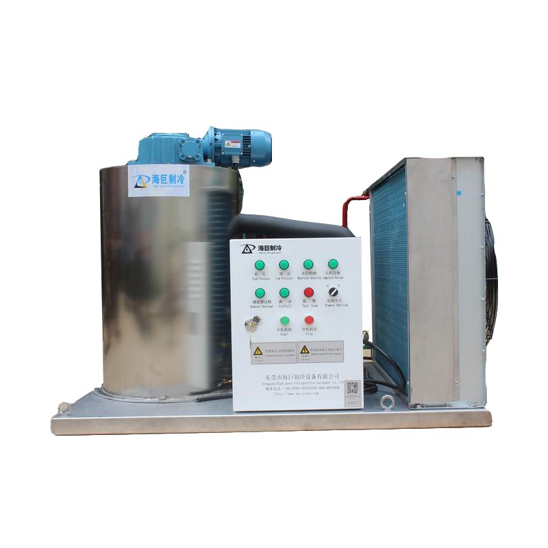 1.5T不銹鋼防腐冷凝器片冰機(jī)